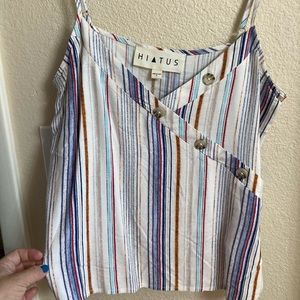 Spaghetti strap tank